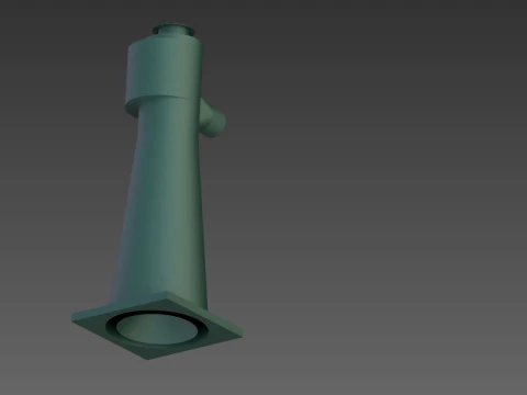 Aspiration cyclone TsOK 5 3D Model