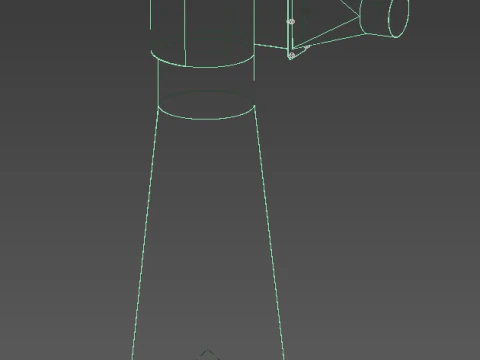 Aspiration cyclone TsOK 5 3D Model