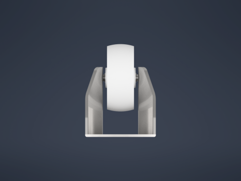 Колесо с кронштейном 3D Модель