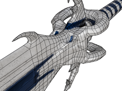 Меч 3D Модель