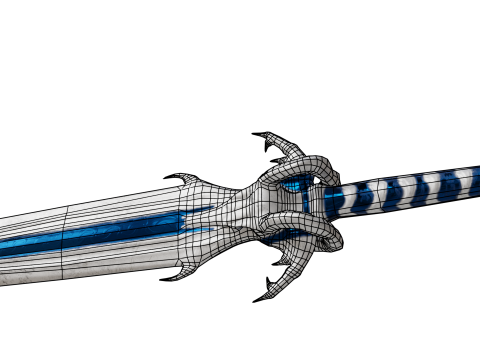 Меч 3D Модель