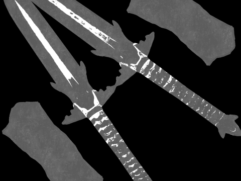 Меч 3D Модель