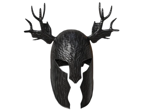 Олень Шлем 3D Модель