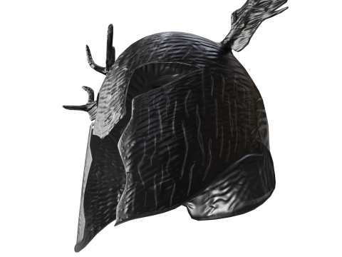 Шолом оленя 3D Модель