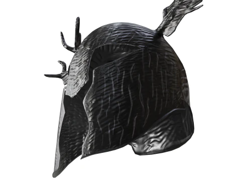 Deer Helmet 3D Model