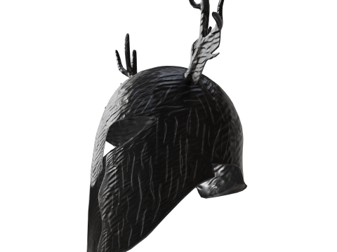 Шолом оленя 3D Модель