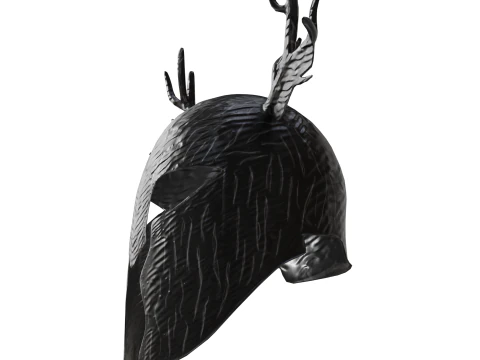 Deer Helmet 3D Model