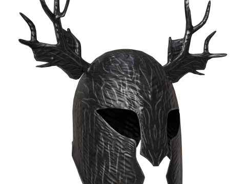 Шолом оленя 3D Модель