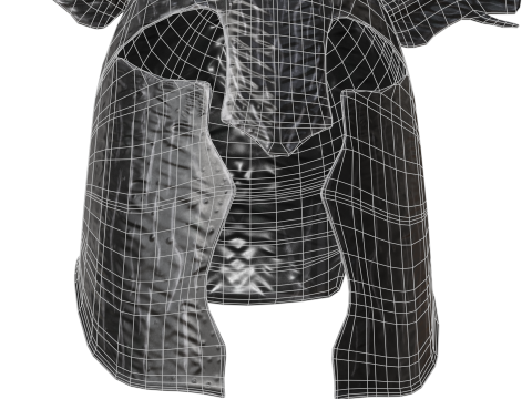 Шолом оленя 3D Модель