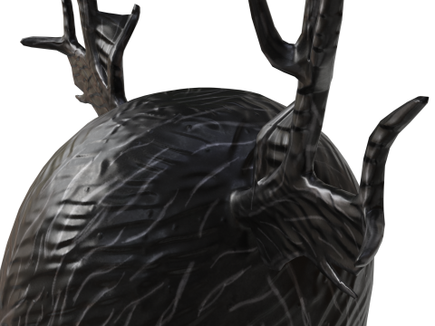 Шолом оленя 3D Модель