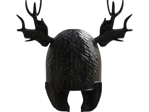 Deer Helmet 3D Model