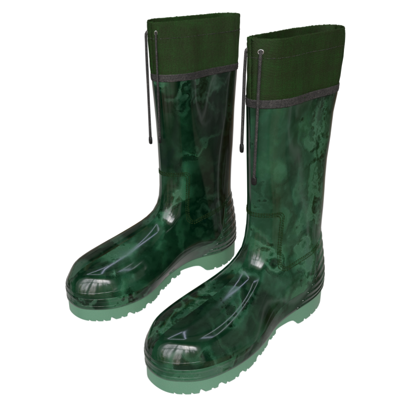 Boots 3D Model .c4d .max .obj .3ds .fbx .stl .blend