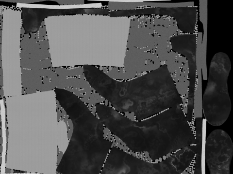 घुटनों तक पहने जाने वाले जूते 3D मॉडल