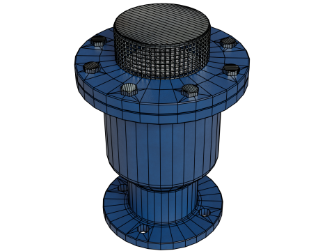 एयर रिलीज़ वाल्व 3D मॉडल