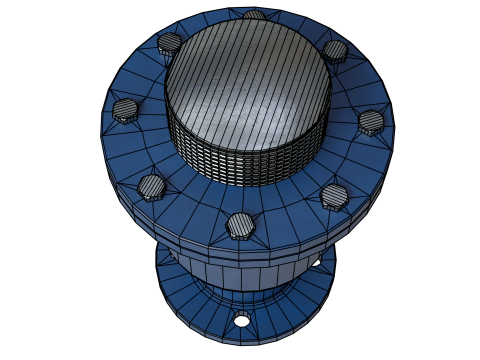 एयर रिलीज़ वाल्व 3D मॉडल