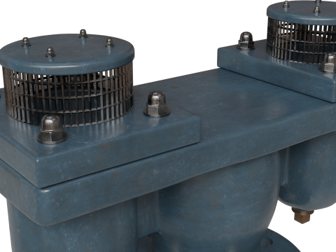 एयर रिलीज वाल्व 3D मॉडल