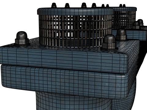 एयर रिलीज वाल्व 3D मॉडल