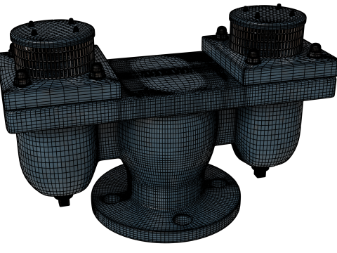 एयर रिलीज वाल्व 3D मॉडल