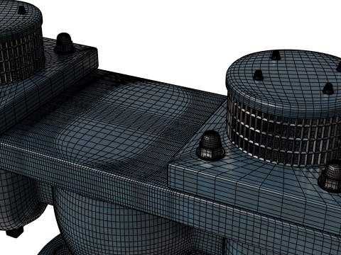 एयर रिलीज वाल्व 3D मॉडल