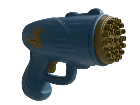 Bubbels wapen 3D Model