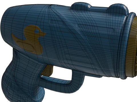 Пузырьковое оружие 3D Модель