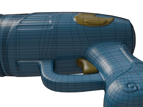 Bubbels wapen 3D Model