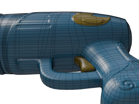 Пузырьковое оружие 3D Модель