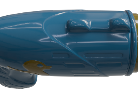 Bubbels wapen 3D Model