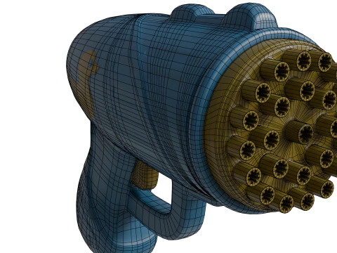 Пузырьковое оружие 3D Модель