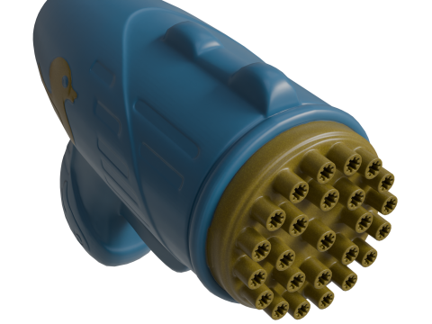 Bubbels wapen 3D Model