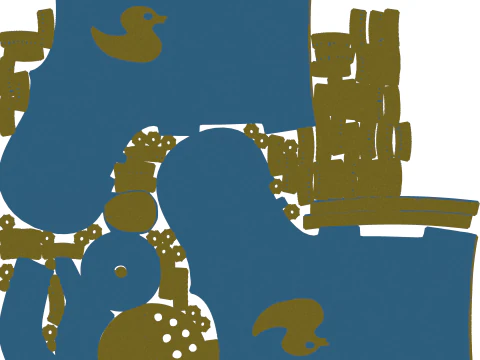 Пузырьковое оружие 3D Модель