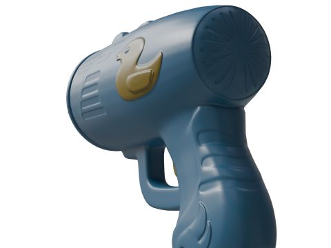 Bubbels wapen 3D Model