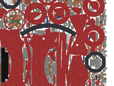 旧水压控制阀 3D 模型