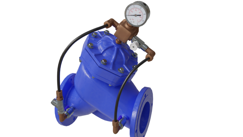 Katup pengatur tekanan air Model 3D .c4d .max .obj .3ds .fbx .stl .blend 