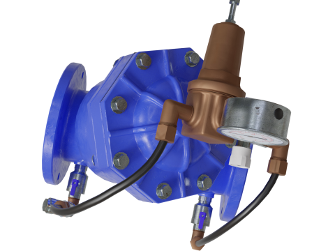 Katup pengatur tekanan air Model 3D