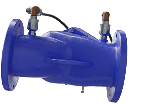 Katup pengatur tekanan air Model 3D