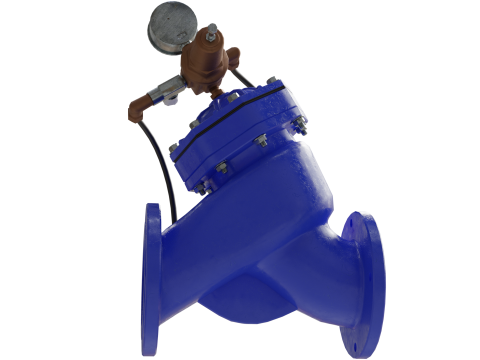 Katup pengatur tekanan air Model 3D