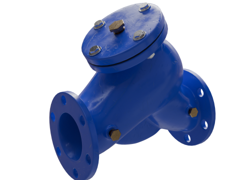 Filtr siatkowy Model 3D