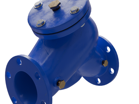 Filtr siatkowy Model 3D