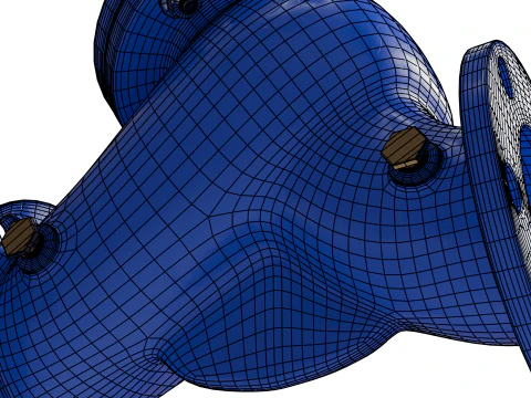 Strainer Filter 3D Model