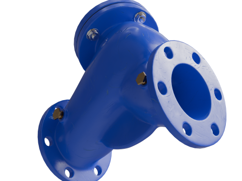 Filtr siatkowy Model 3D