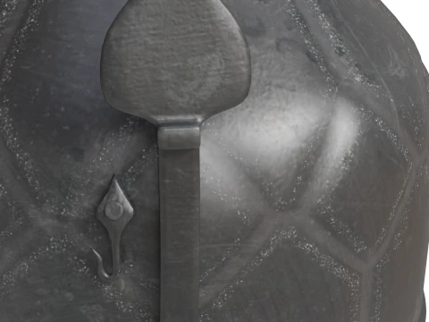 Medieval Helmet 3D Model