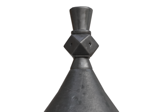 Helm Abad Pertengahan Model 3D