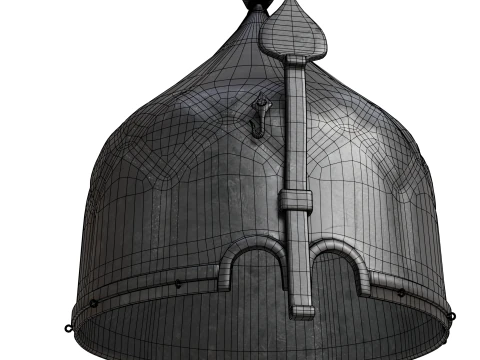 Medieval Helmet 3D Model