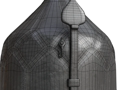 Medieval Helmet 3D Model