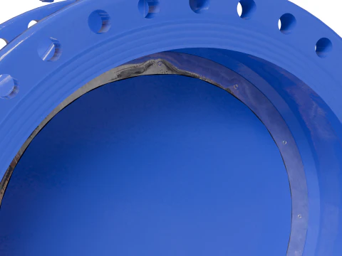 Butterfly Valve 3D Model