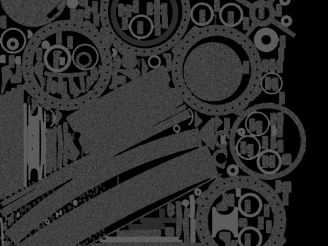 Zawór motylkowy Model 3D