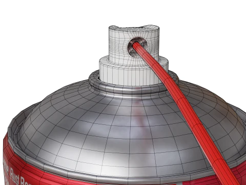 Rust Remover Spray 3D Model