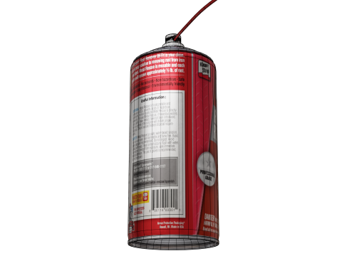 Spray removedor de ferrugem Modelo 3D
