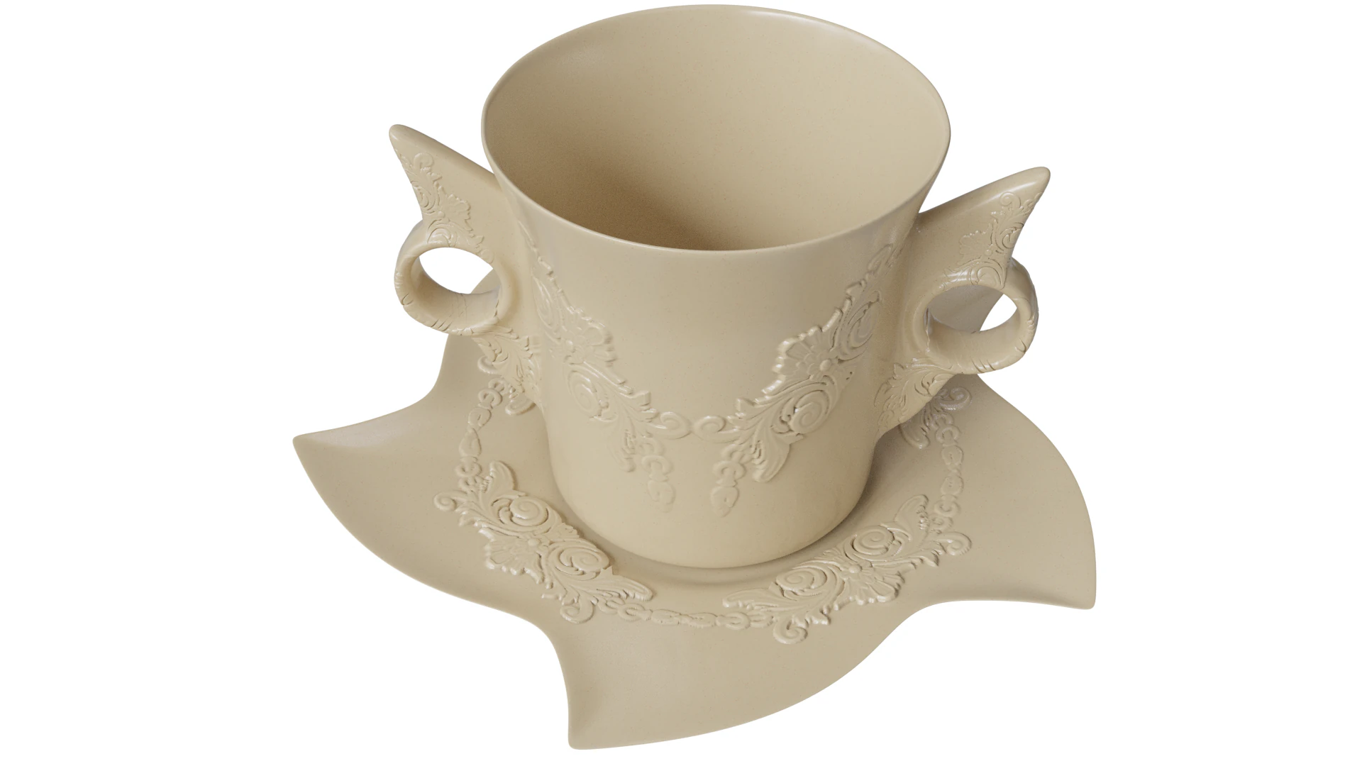 Cup 3D Model .c4d .max .obj .3ds .fbx .stl .blend